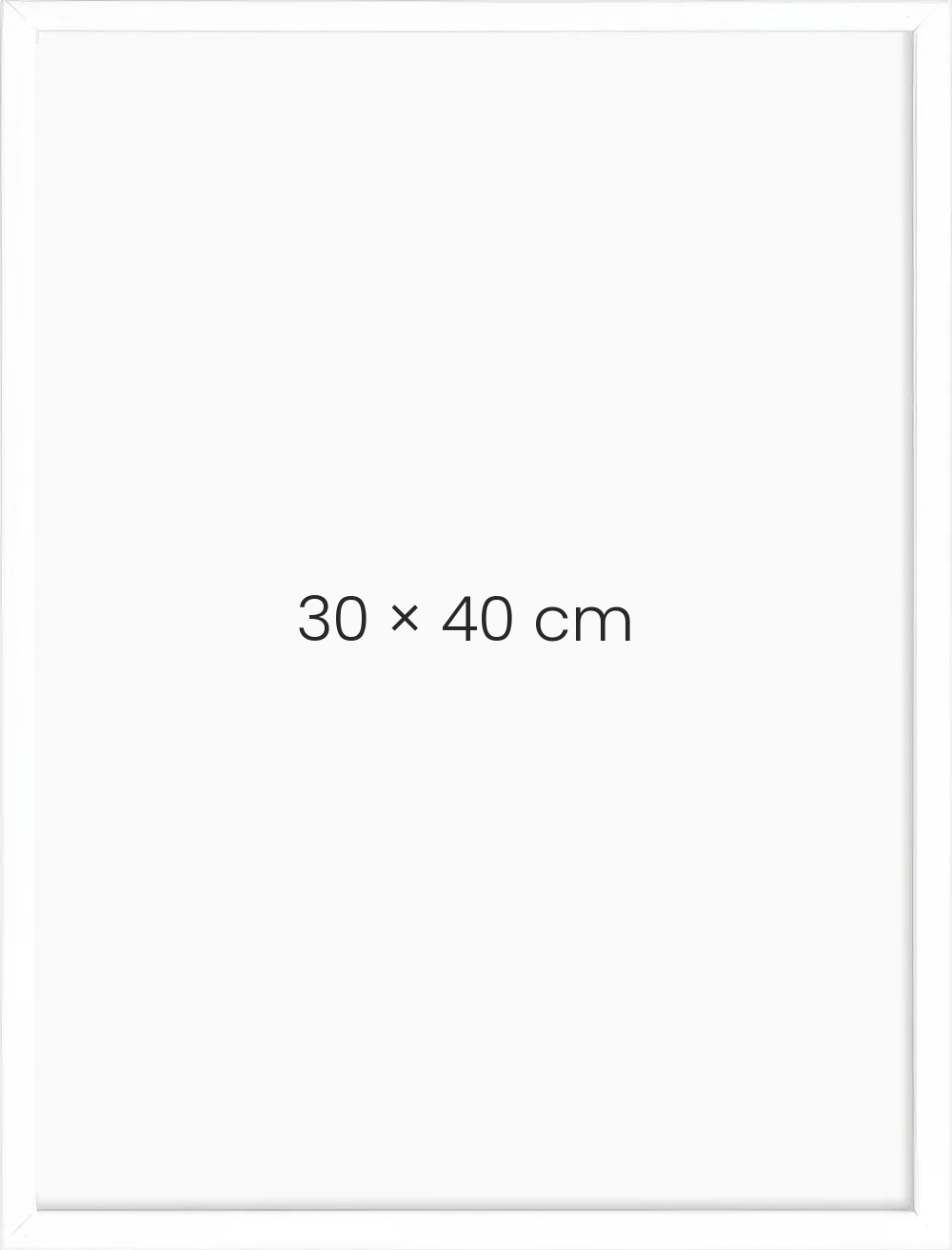 Vit trä, sedd framifrån